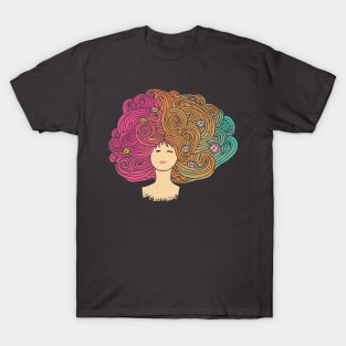 Disco Hair, Don't Care T-Shirt